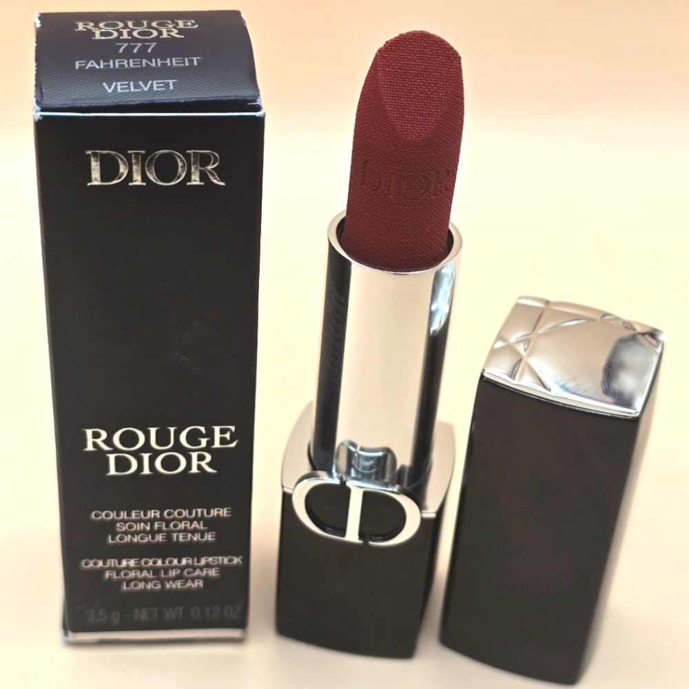 Rouge Dior Velvet Matte Lipstick, Fahrenheit 777, NIB